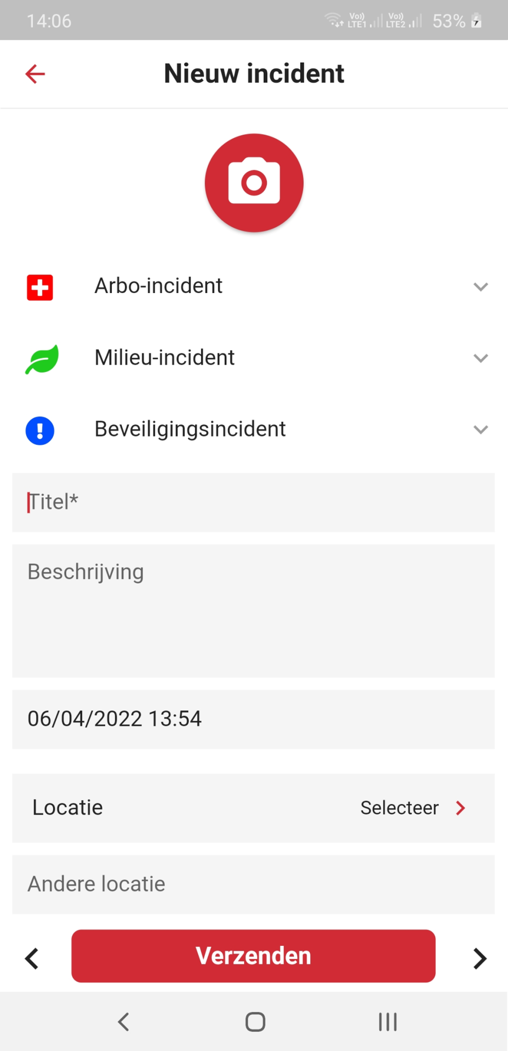 App incidentmelding
