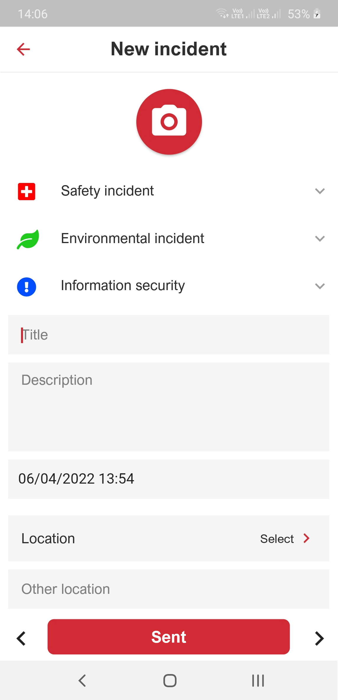 App incidentmelding